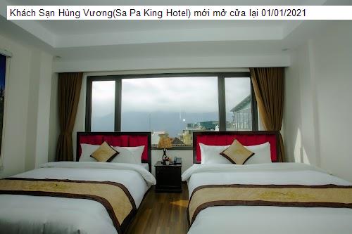 Ngoại thât Khách Sạn Hùng Vương(Sa Pa King Hotel) mới mở cửa lại 01/01/2021