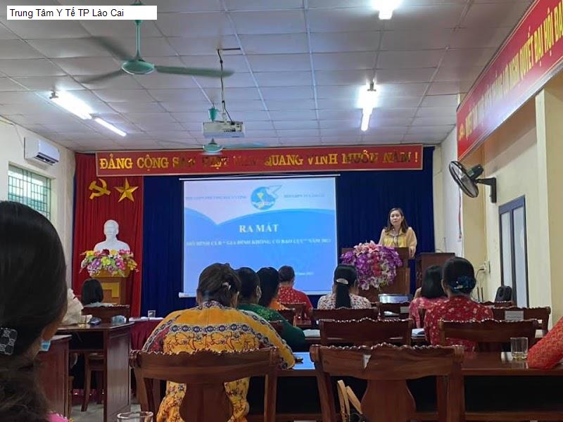 Trung Tâm Y Tế TP Lào Cai